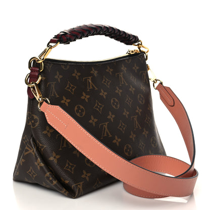 Louis Vuitton Monogram Beaubourg Hobo Mini Bordeaux Red Peach Safran Blue Jean Blue 3 of 8