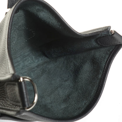 Hermes Taurillon Clemence Evelyne III PM Black 5 of 15