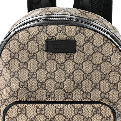 Gucci GG Supreme Monogram Small Eden Day Backpack Black 7 of 12