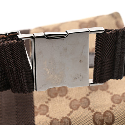 Gucci Monogram Waist Pouch Bag Dark Brown 16 of 16