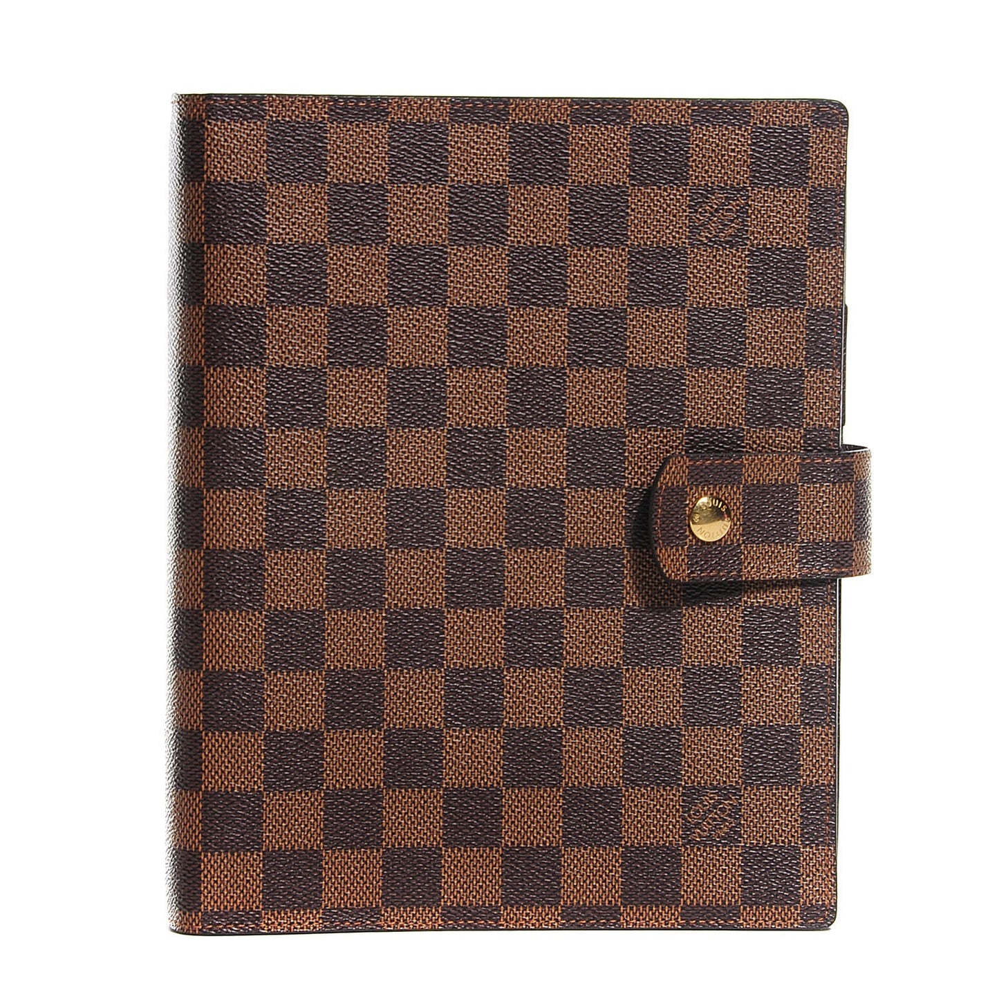 Damier Ebene Large Ring Agenda Cover