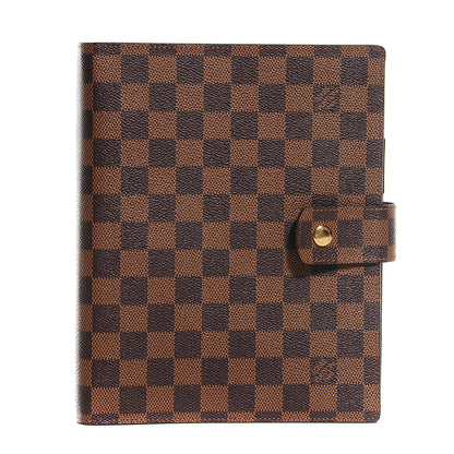 Louis Vuitton Damier Ebene Large Ring Agenda Cover 1 of 8