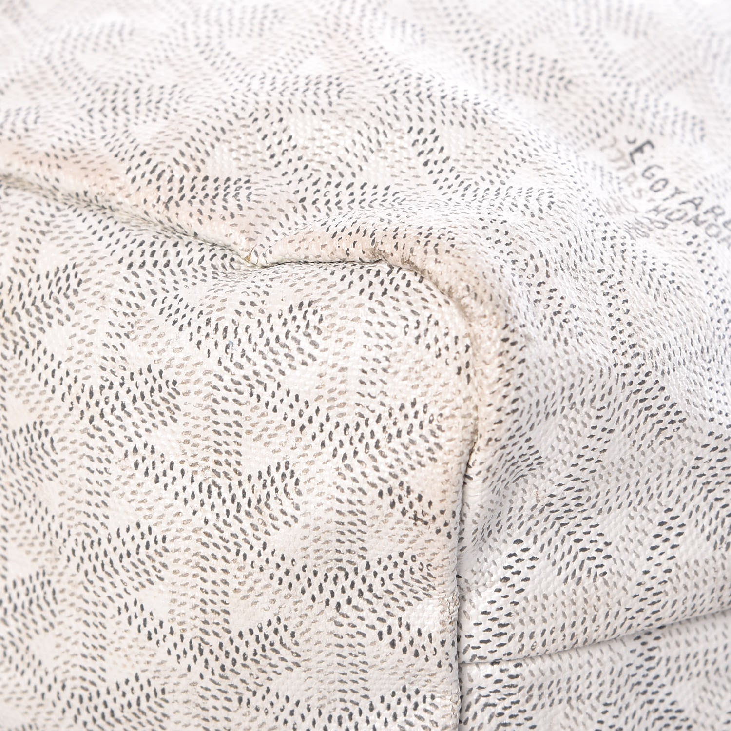 Goyard Goyardine Fidji Zip Hobo White 17 of 21