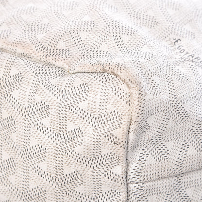 Goyard Goyardine Fidji Zip Hobo White 17 of 21