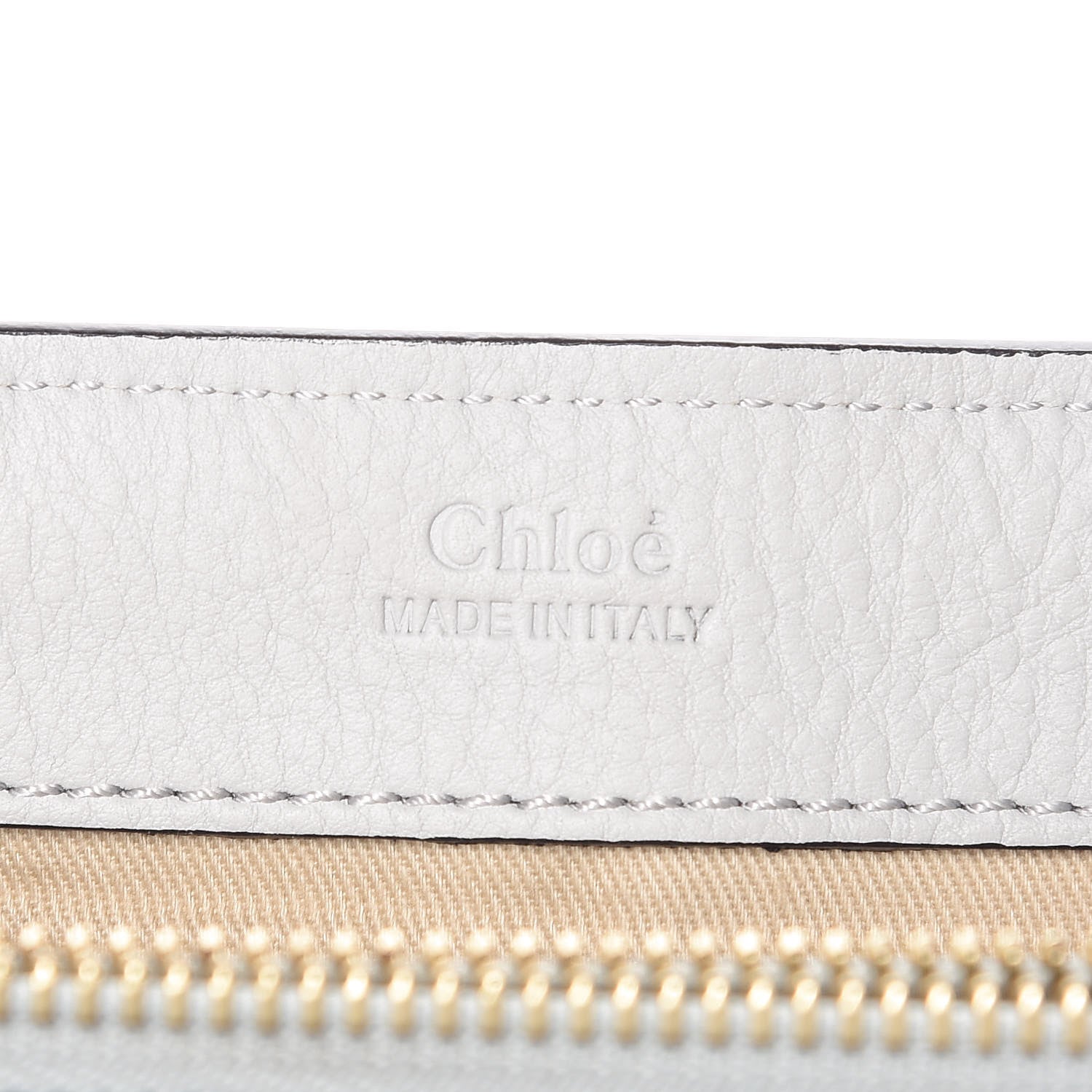Chloe Calfskin Medium Faye Day Shoulder Bag Airy Grey 6 of 13