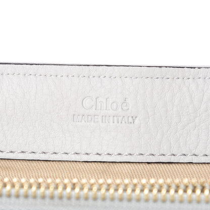 Chloe Calfskin Medium Faye Day Shoulder Bag Airy Grey 6 of 13