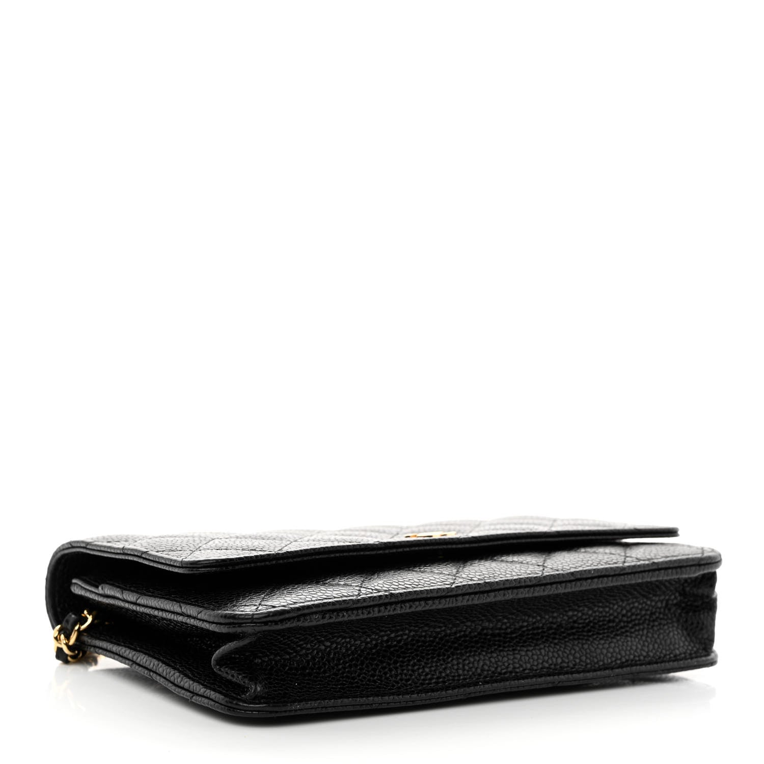 Chanel Caviar Quilted Wallet on Chain WOC Black 4 of 14