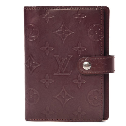 Louis Vuitton Mat Monogram Small Ring Agenda Cover Violet 1 of 11