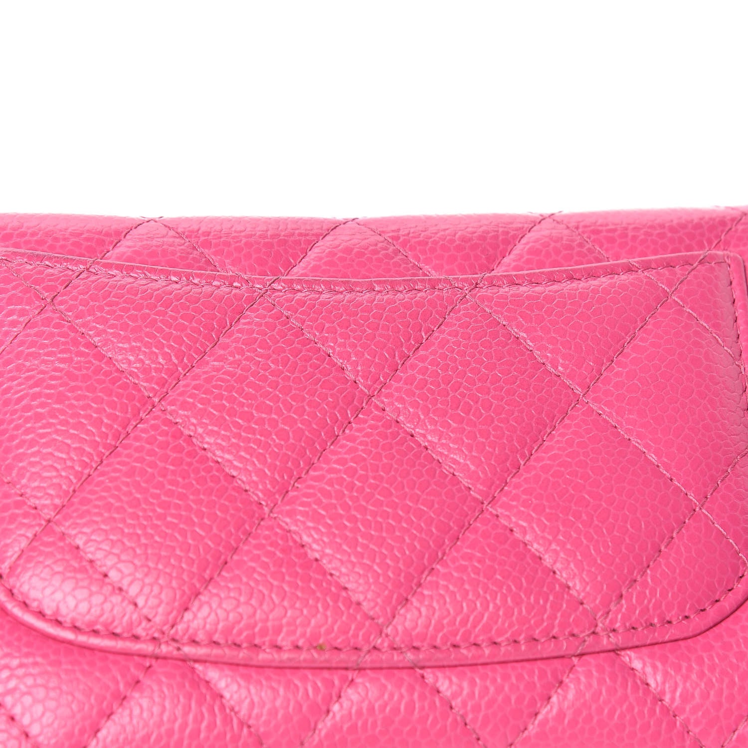 Chanel Caviar Quilted Small Flap Wallet Pink 20 of 22