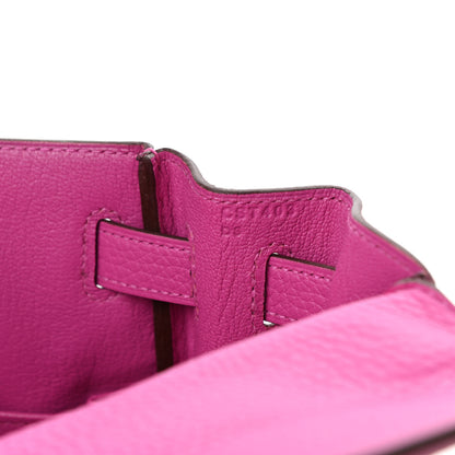 Hermes Taurillon Clemence Kelly Retourne 28 Magnolia 6 of 9