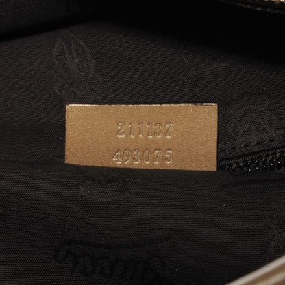 Gucci Imprime Monogram Medium Zippered Shopping Tote Champagne 8 of 8