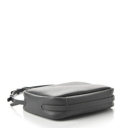 Balenciaga Smooth Calfskin Logo S Everyday Camera Bag Gris Fossile White 4 of 9