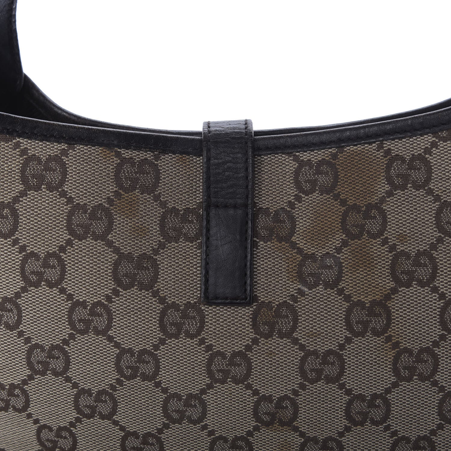 Gucci Monogram Web Small Jackie O Hobo Dark Brown 12 of 12