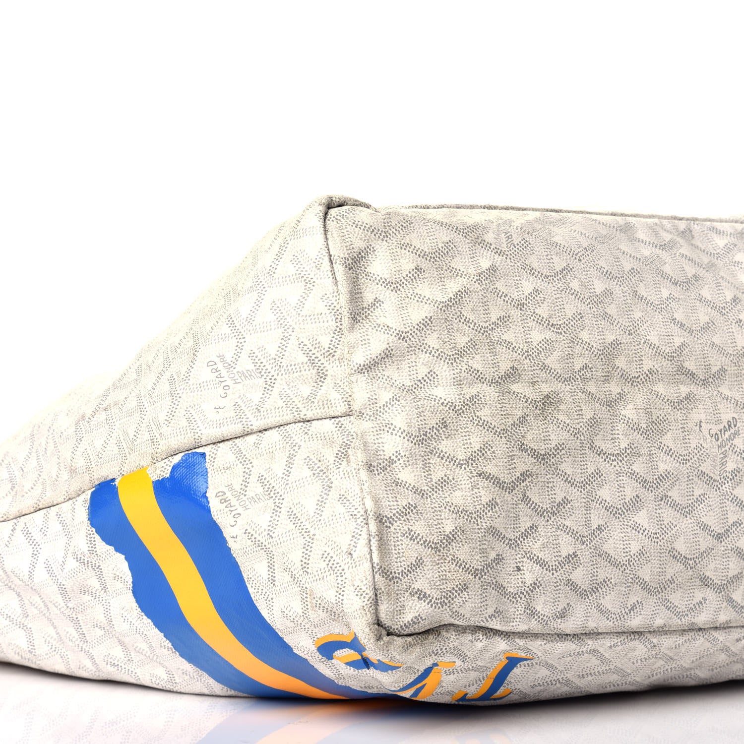 Goyard Goyardine Saint Louis GM White 7 of 10