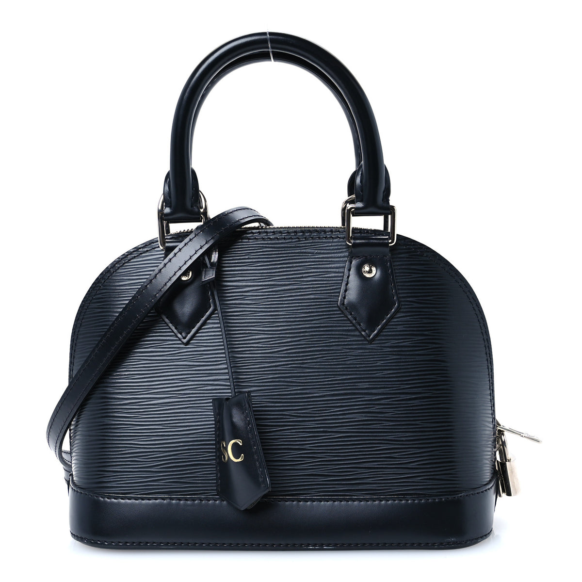 Louis Vuitton Epi Alma BB Black 1 of 14