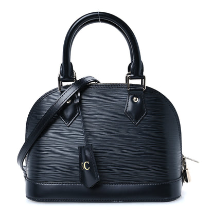 Louis Vuitton Epi Alma BB Black 1 of 14