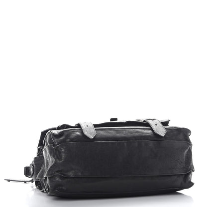 Proenza Schouler Lambskin Large PS1 Satchel Black 4 of 17