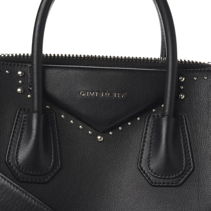 Givenchy Calfskin Medium Studded Antigona Black 10 of 10