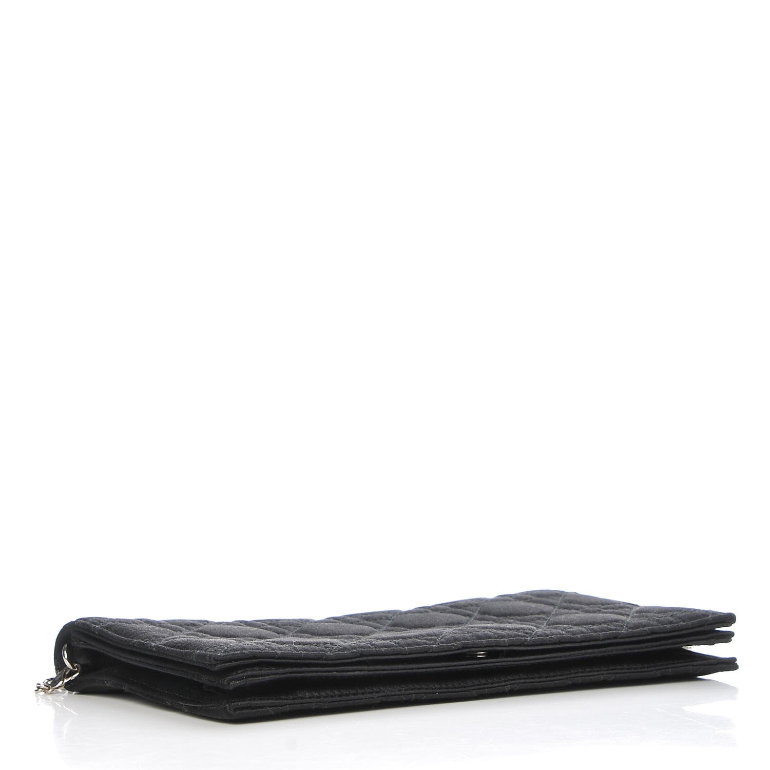 Christian Dior Satin Cannage Lady Dior Convertible Clutch Black 5 of 8