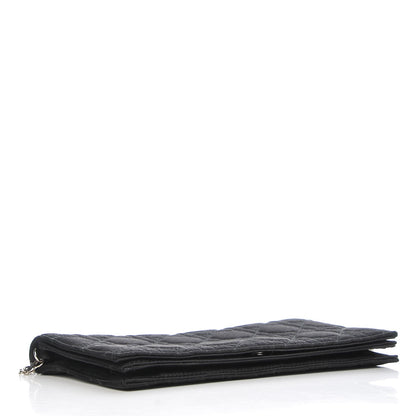 Christian Dior Satin Cannage Lady Dior Convertible Clutch Black 5 of 8