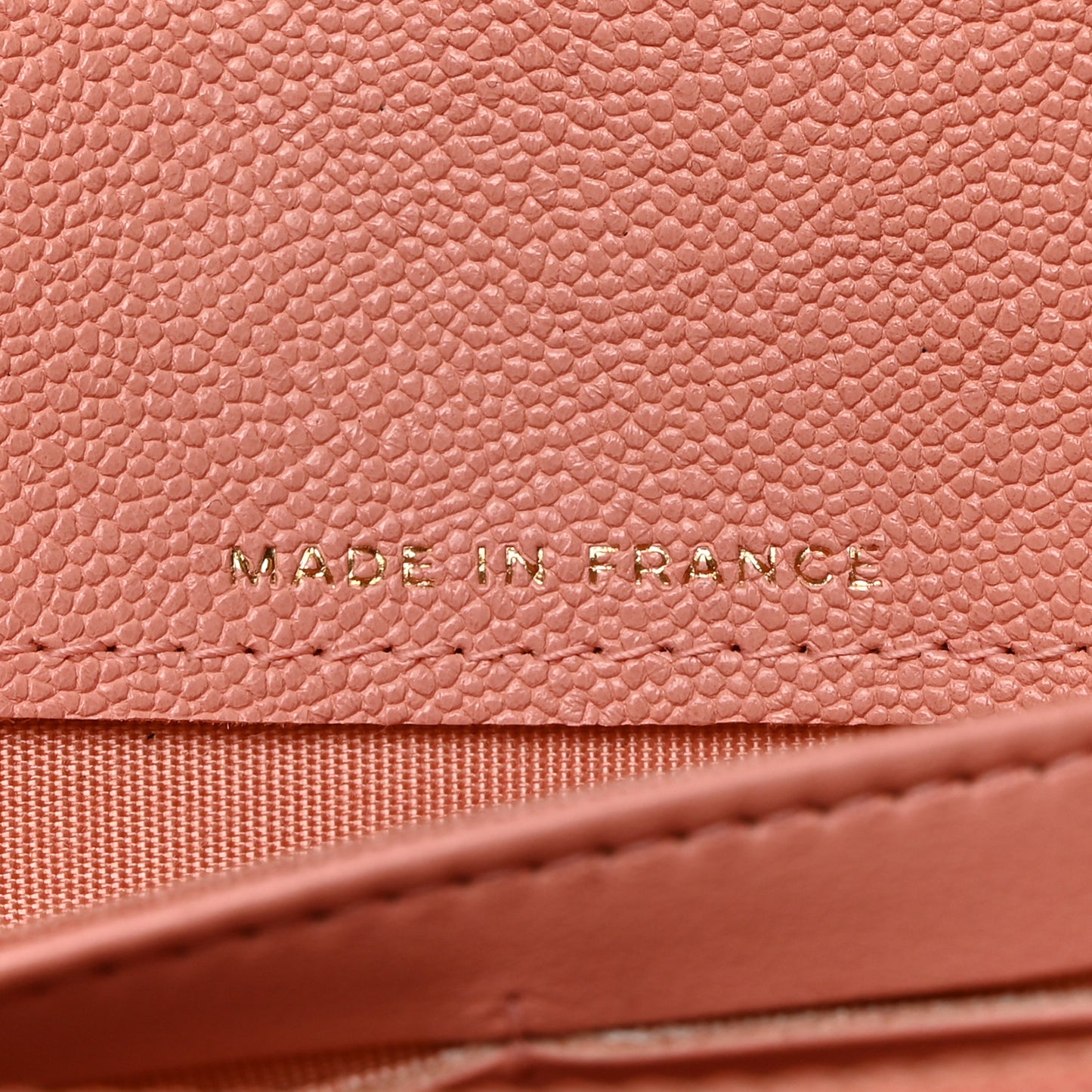Caviar Quilted Large Boy Gusset Flap Wallet Rose Claire
