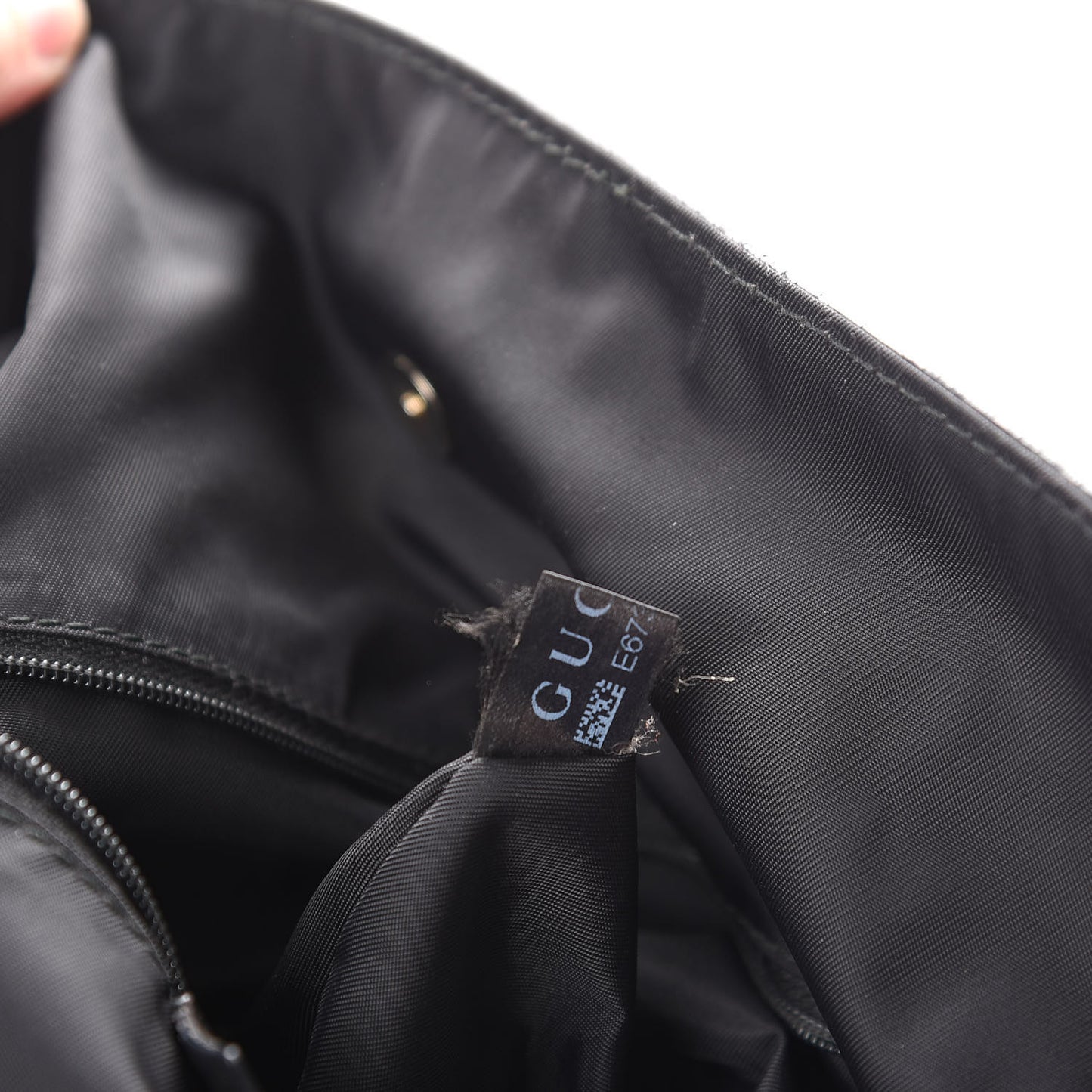 Guccissima Full Moon Tote Black