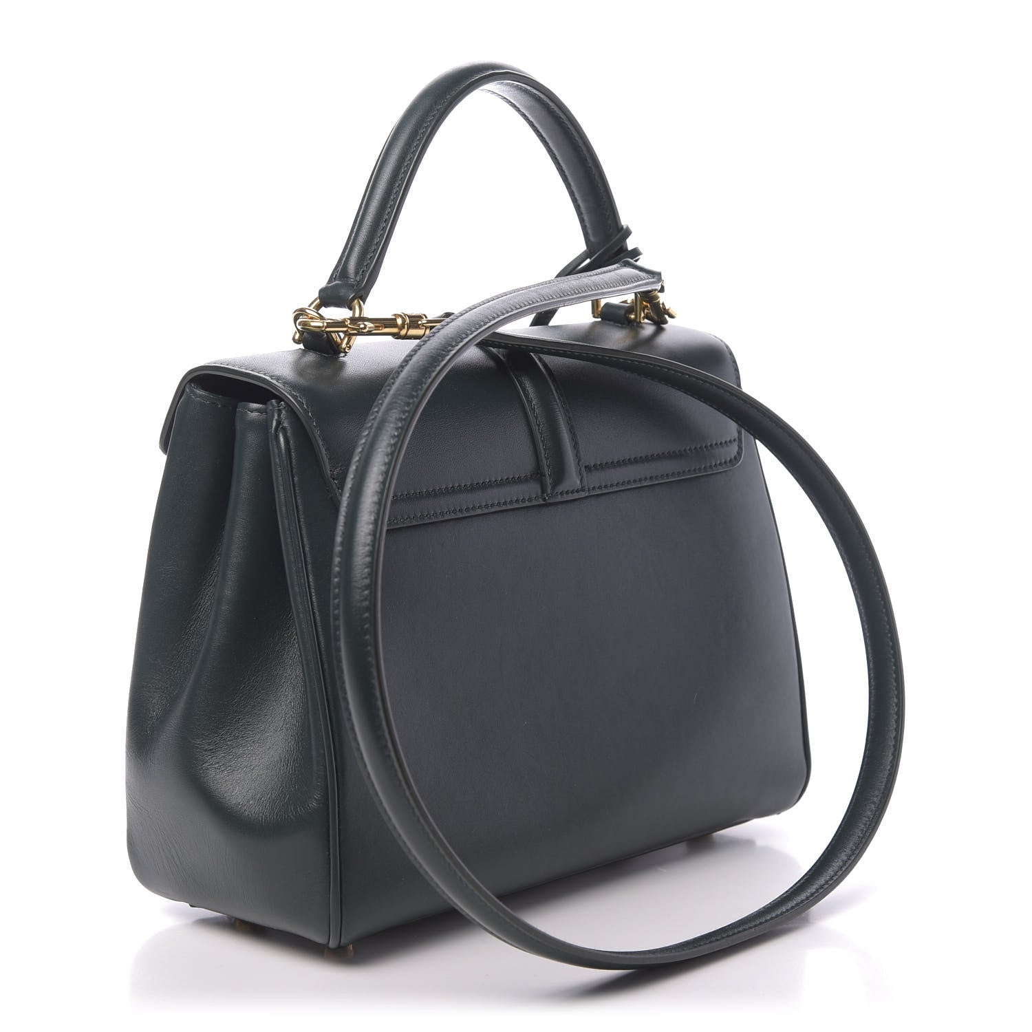 Celine Satinated Calfskin Small 16 Top Handle Bag Amazone 3 of 12
