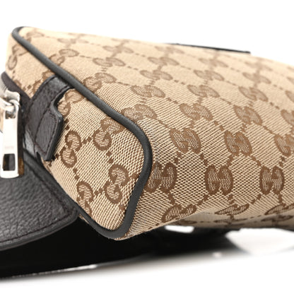 Gucci Monogram Belt Bag Dark Brown 9 of 10