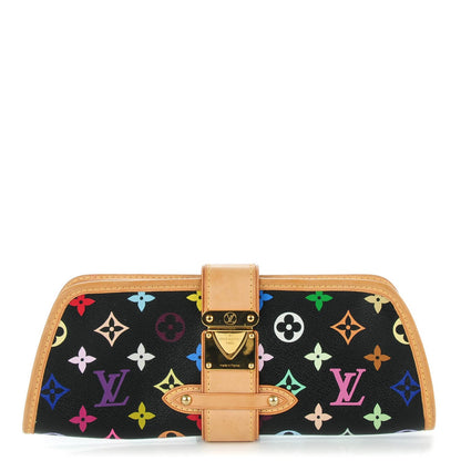 Louis Vuitton Monogram Multicolor Shirley Black 1 of 8
