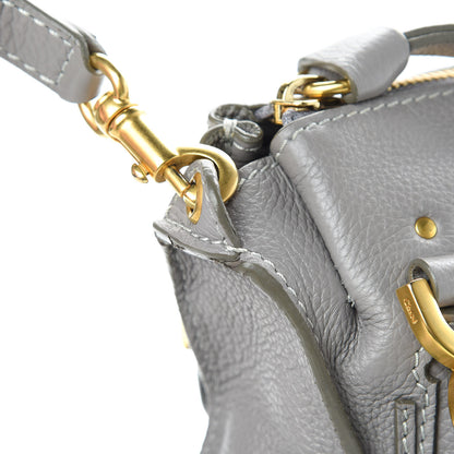 Chloe Calfskin Medium Marcie Satchel Cashmere Grey 17 of 18