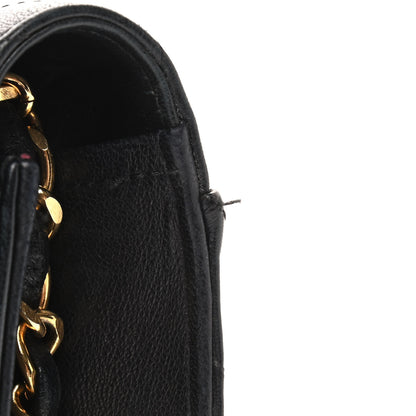 Chanel Lambskin Chevron Quilted Small Single Flap Black 9 of 11