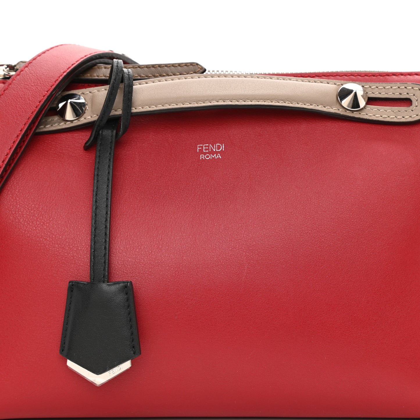 Vitello Dolce 4 Color Medium By The Way Boston Bag Fragola Black Multicolor