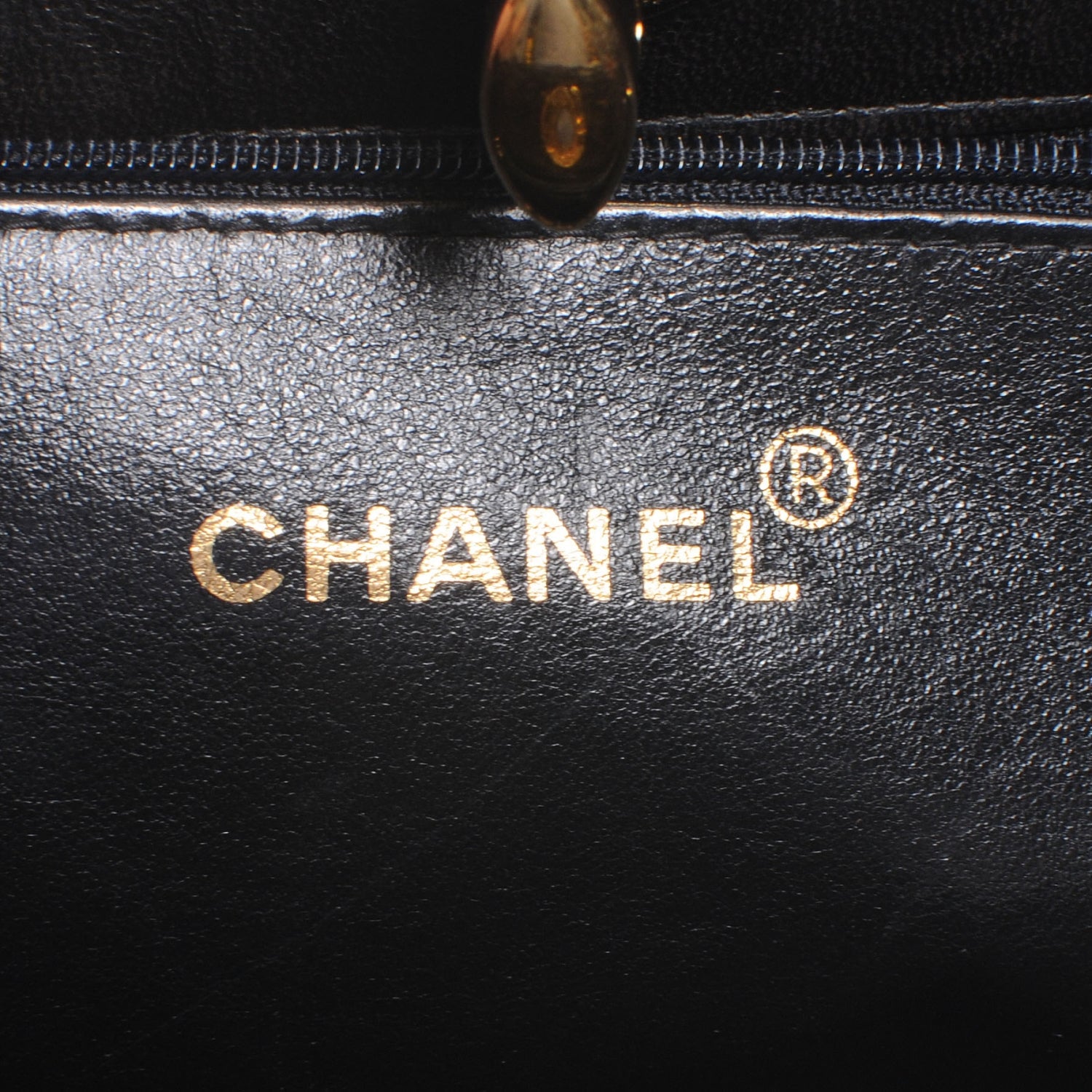 Chanel Lambskin Quilted CC Shoulder Bag Black 6 of 7