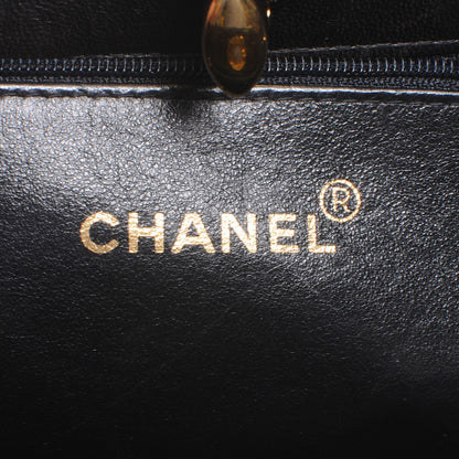 Chanel Lambskin Quilted CC Shoulder Bag Black 6 of 7
