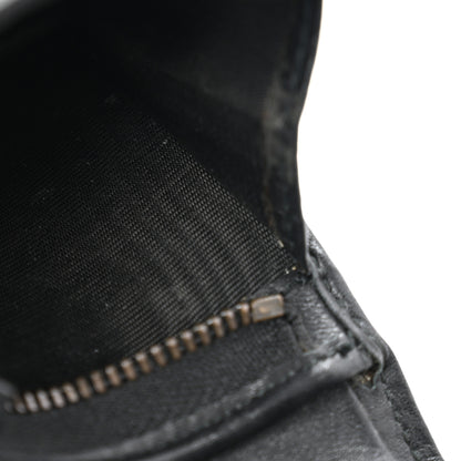 Gucci Calfskin Matelasse GG Marmont Card Case Wallet Black 8 of 11