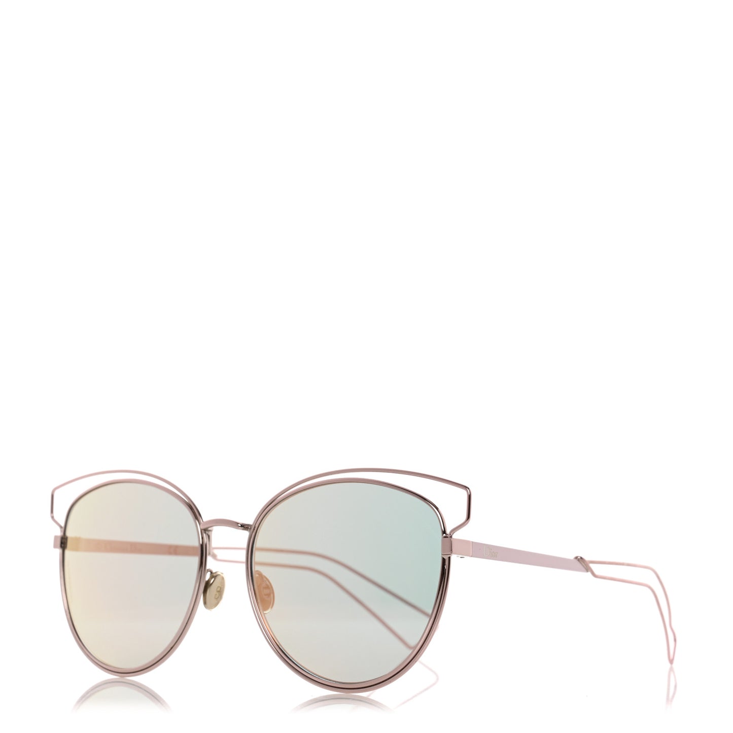 Metal DiorSideral 2 Sunglasses Gold