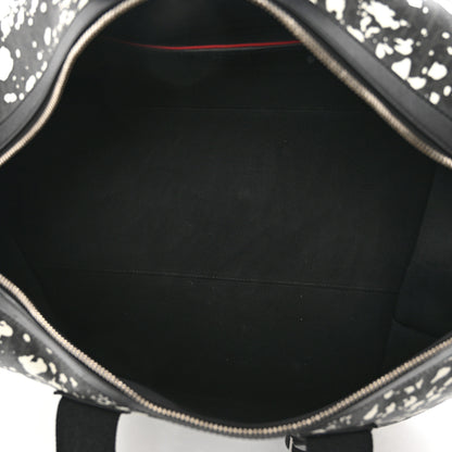 Christian Dior Homme Monogram Speckle Duffle Bag Grise 5 of 11