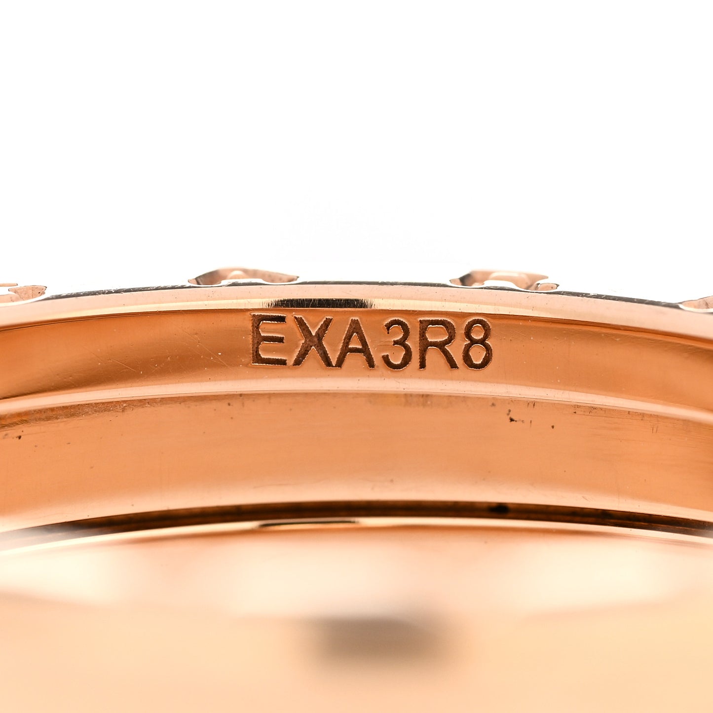 18K Rose Gold B.Zero1 Three-Band Ring 65 11