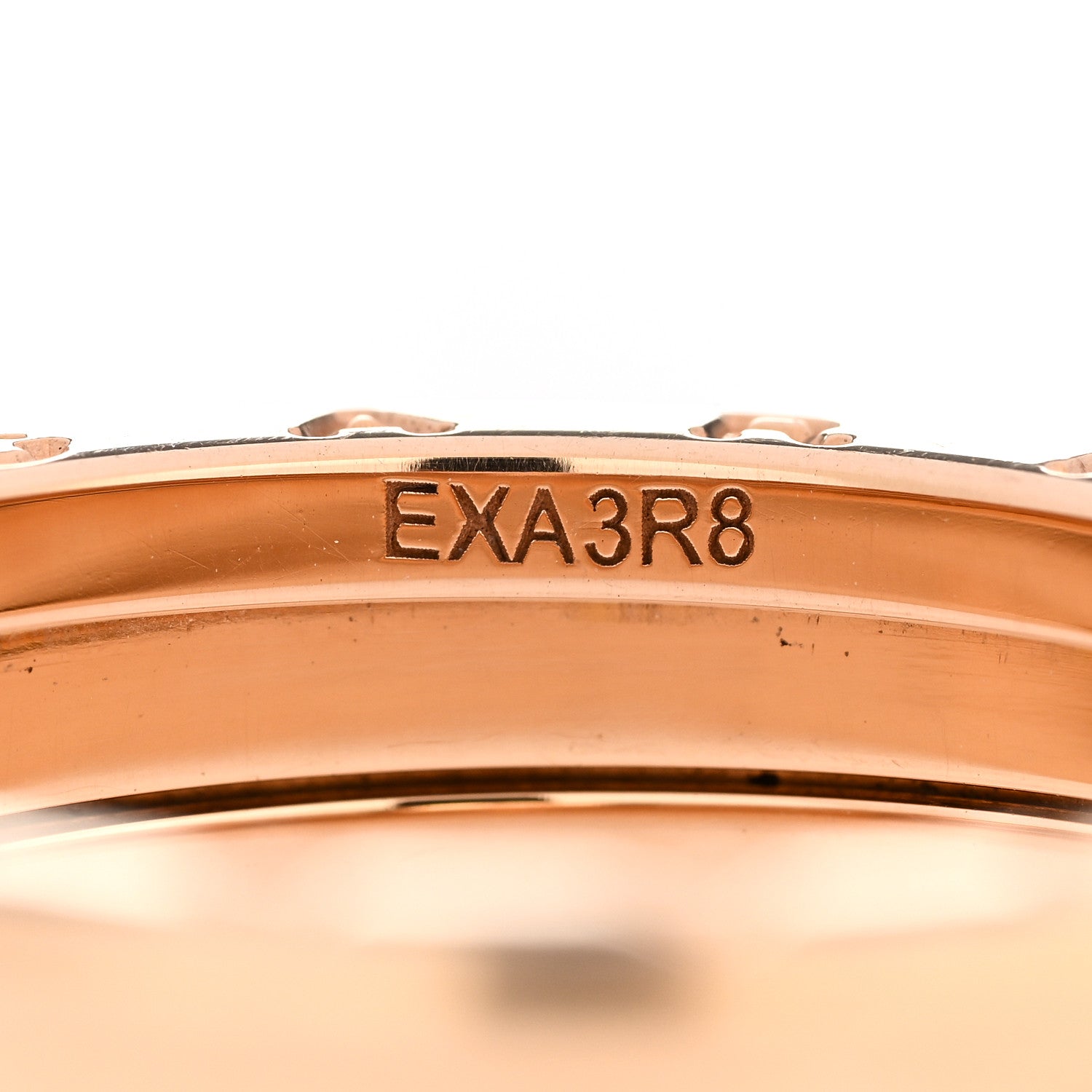 Bulgari 18K Rose Gold B.Zero1 Three-Band Ring 65 11 4 of 7