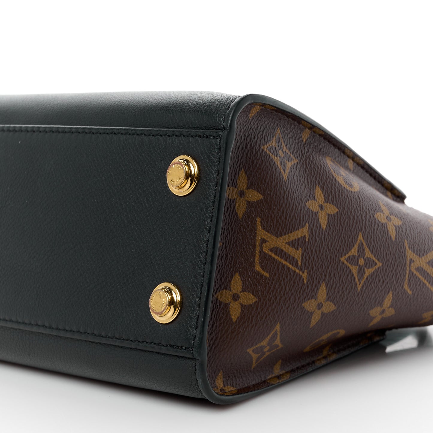 Calfskin Monogram On My Side PM Black