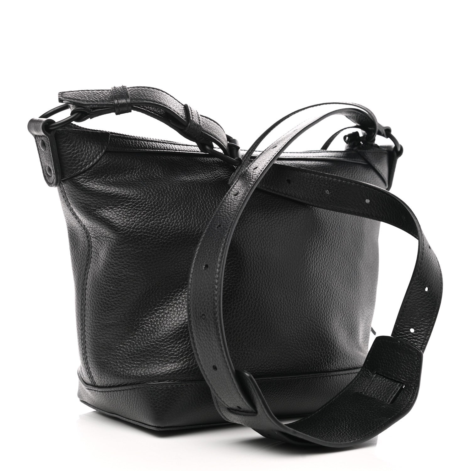 Balenciaga Grained Calfskin Neo Classic Hardware Hobo XS Black 3 of 10
