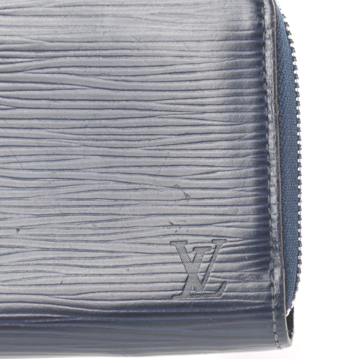 Epi Zippy Coin Purse Saphir