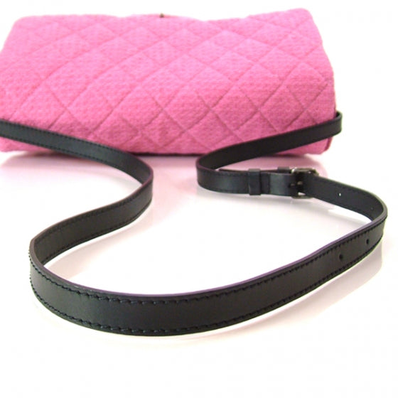 Chanel Tweed Reissue XL Maxi Jumbo Flap Pink 4 of 11