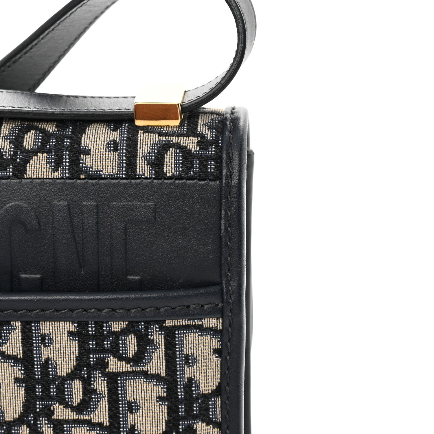 Christian Dior Oblique 30 Montaigne Flap Bag Blue 13 of 19