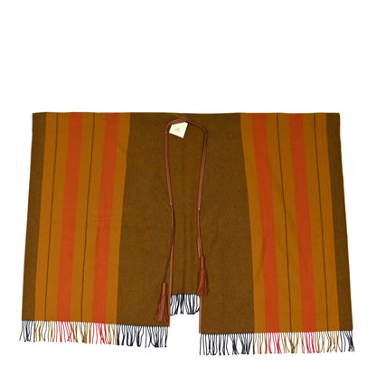 Hermes Merino Wool Cashmere Rocabar Poncho Paille 1 of 3