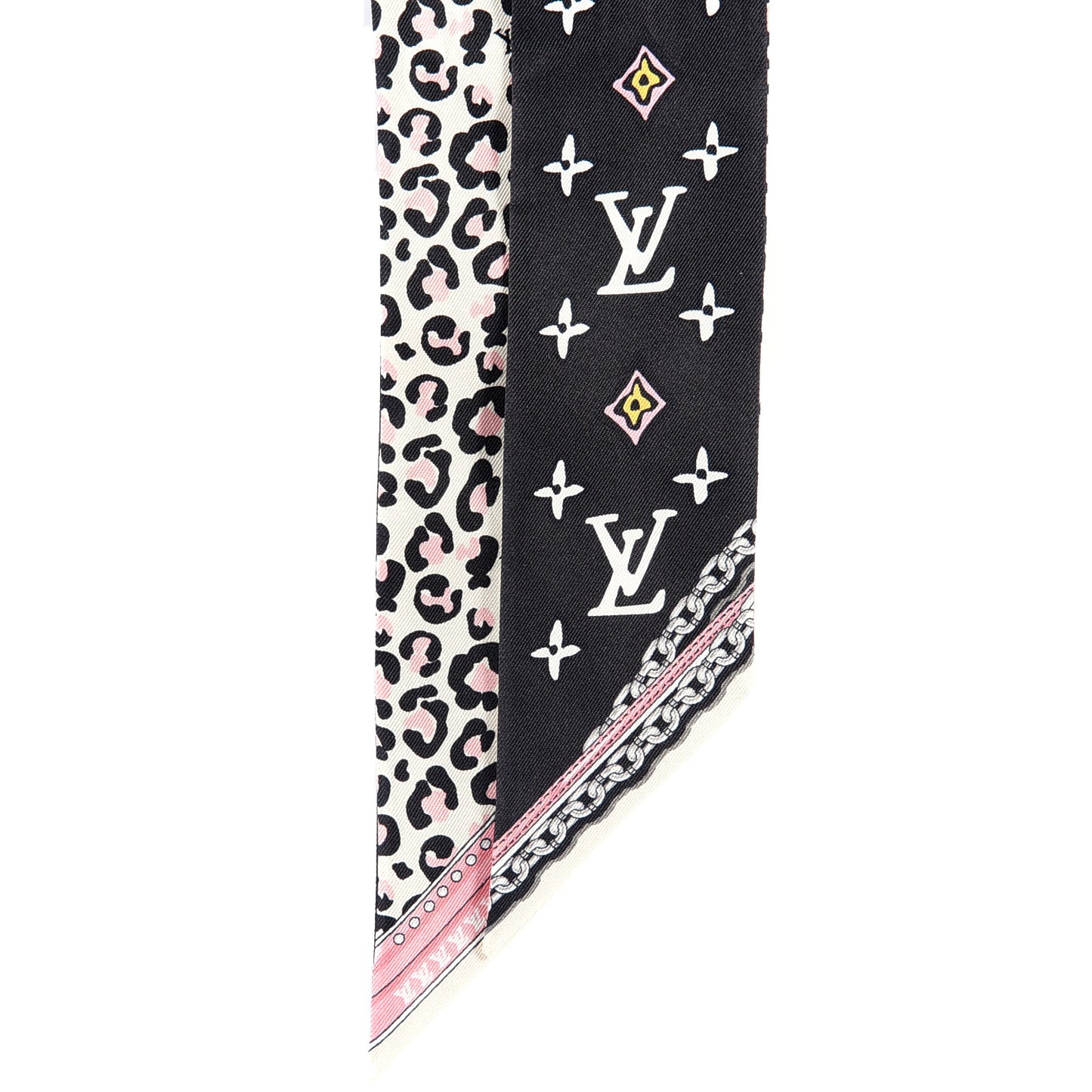 Silk Monogram Wild At Heart BB Bandeau Black