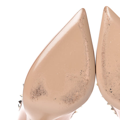 Valentino Garavani Nappa Rockstud 100mm Pumps 36 Soft Noisette Poudre 11 of 13
