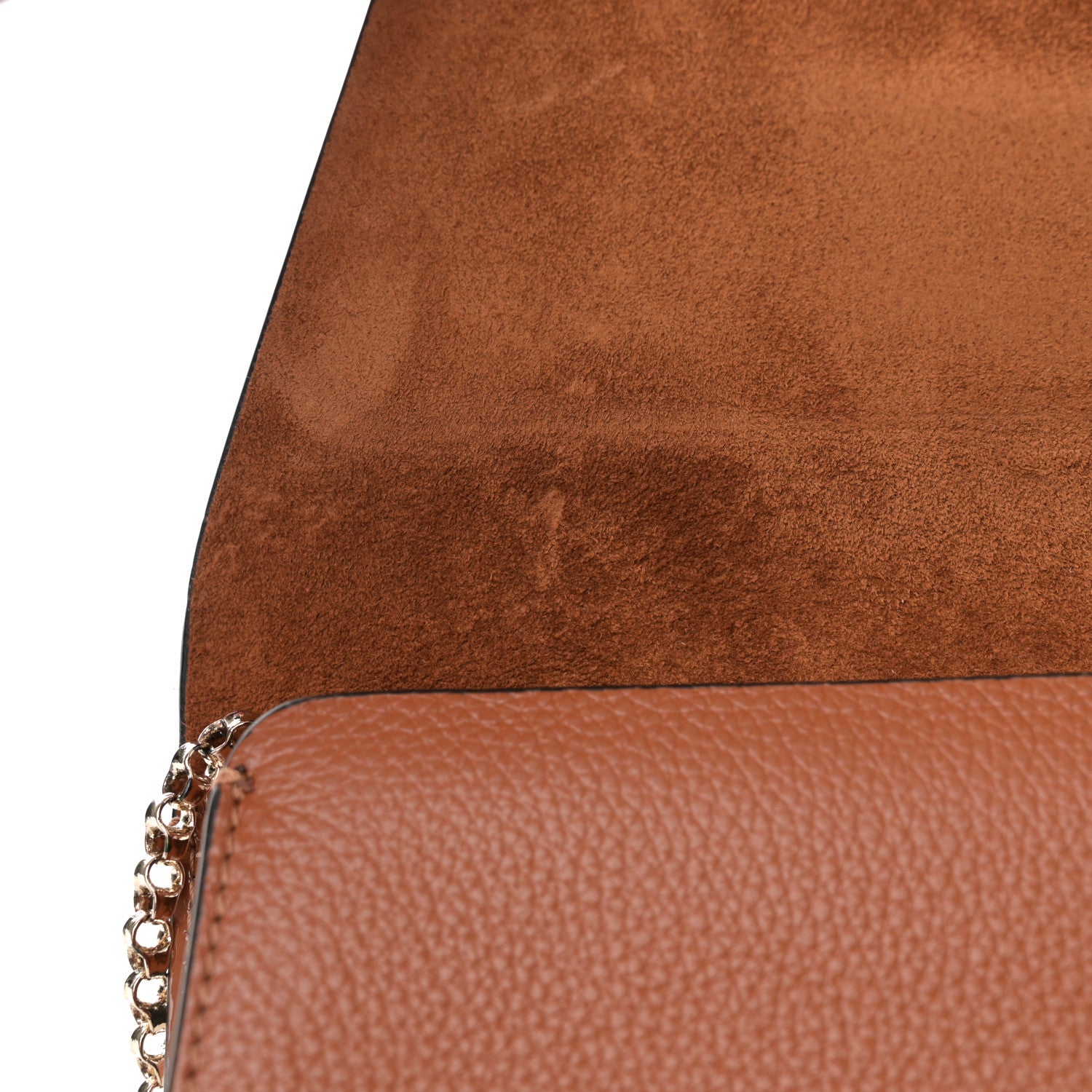 Christian Louboutin Veau Velours Calfskin Vero Dodat Clutch Cannelle 11 of 12
