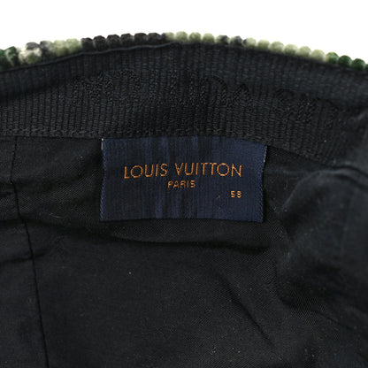 Louis Vuitton Camoflauge Velvet Monogram Cap Black 8 of 8