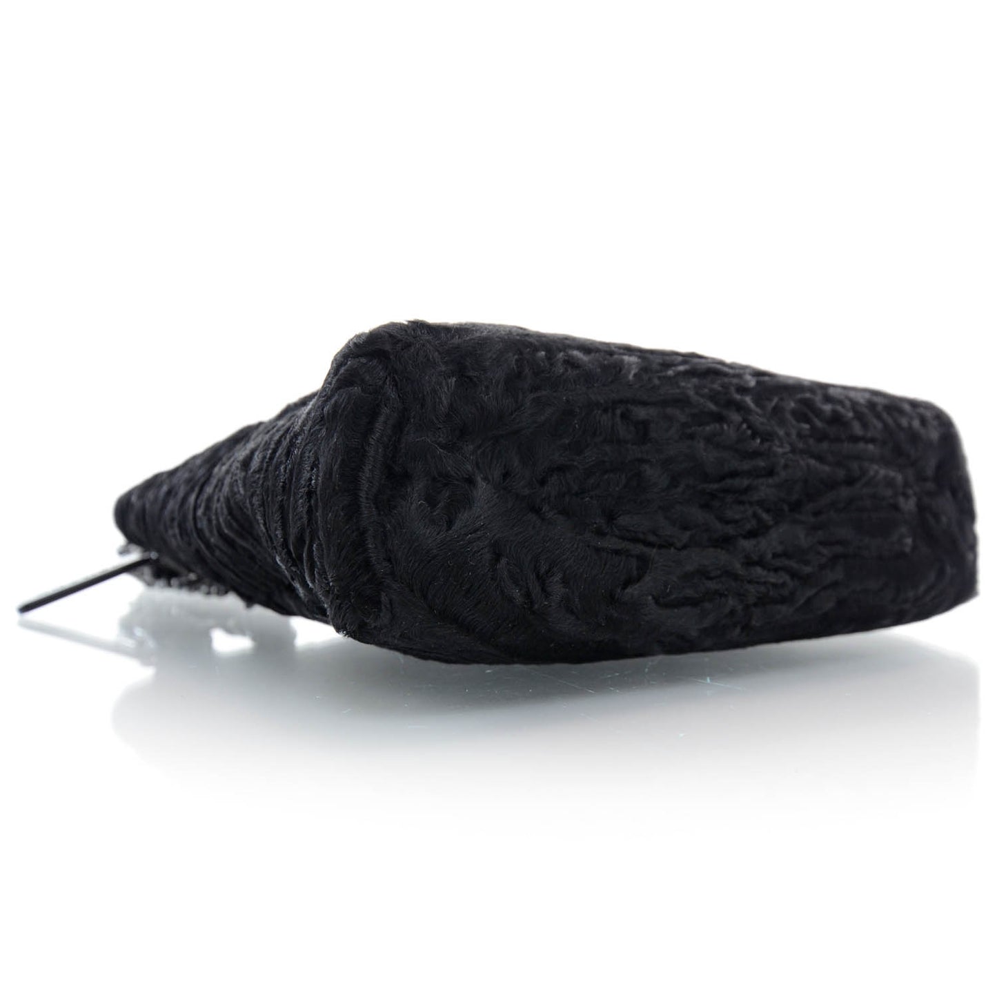 Persian Lamb Fur Tote Black